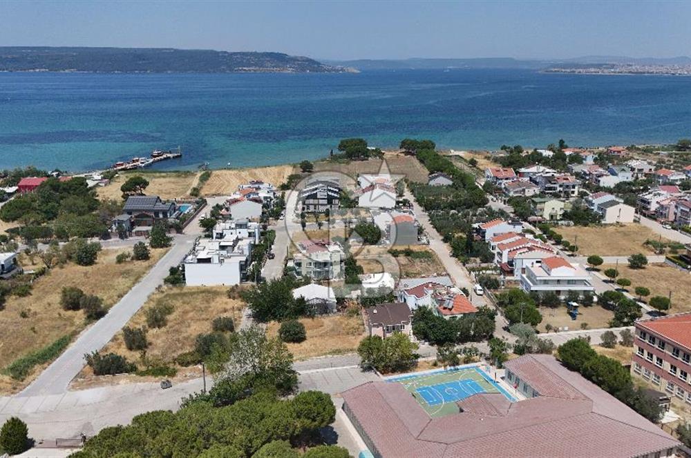 ÇANAKKALE KEPEZ SAHİLDE DENİZE 300M MESAFEDE 314 M² SATILIK ARSA