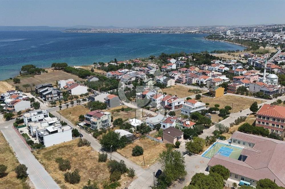 ÇANAKKALE KEPEZ SAHİLDE DENİZE 300M MESAFEDE 314 M² SATILIK ARSA