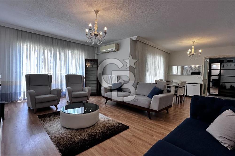 Karşıyaka OYAK Sitesinde Kiralık Eşyalı Tadilatlı 3+1 Daire