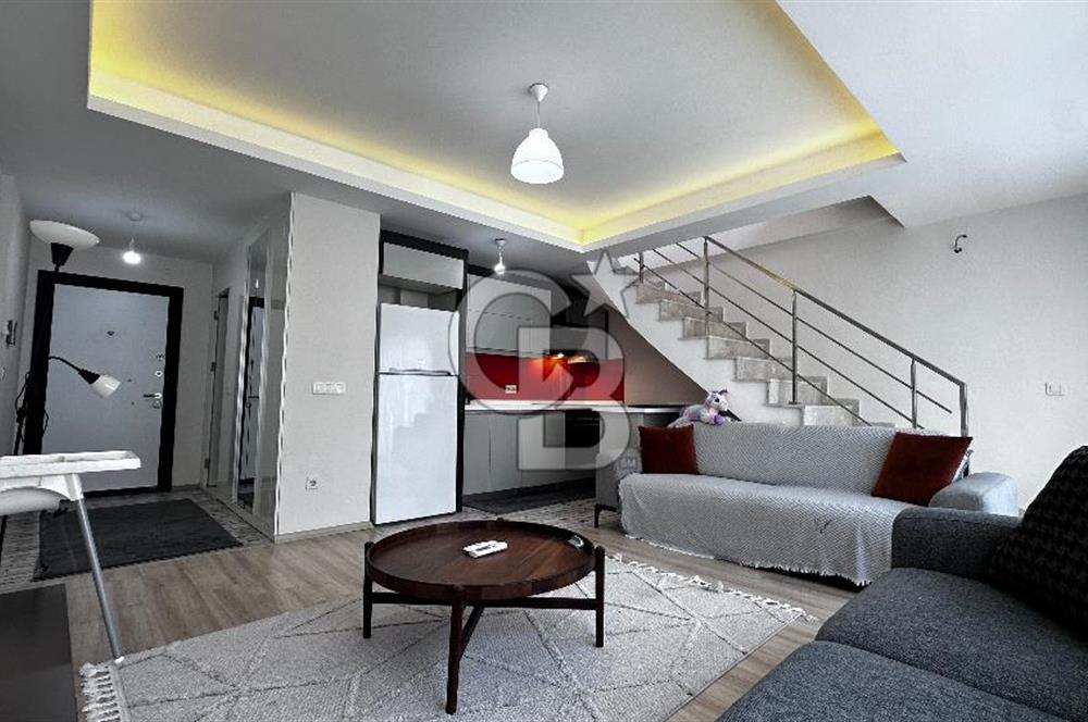 İzmir Karşıyaka Dubleks 1+1 Satılık Anadolu Cad Üzerinde 75m2
