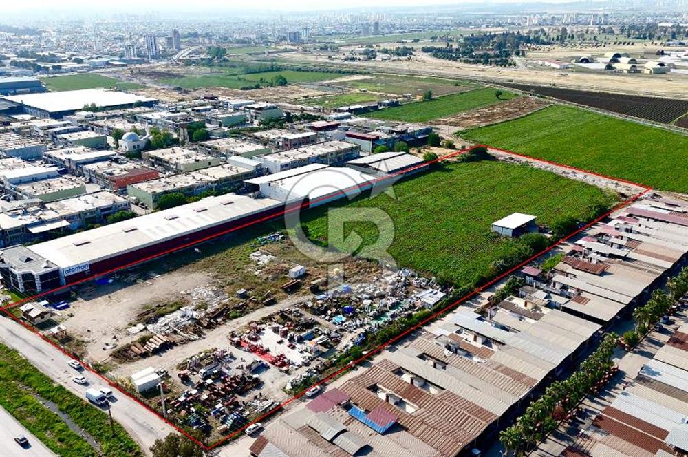 Sanayi İmarli Arsa | Adana İncirlik Civarı Emsalsiz 27 Dönüm