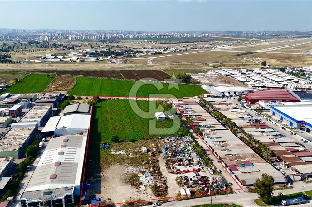 Sanayi İmarli Arsa | Adana İncirlik Civarı Emsalsiz 27 Dönüm