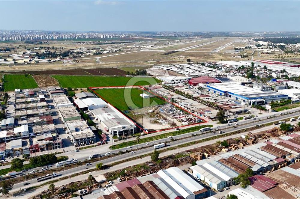 Sanayi İmarli Arsa | Adana İncirlik Civarı Emsalsiz 27 Dönüm