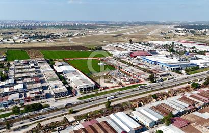 Sanayi İmarli Arsa | Adana İncirlik Civarı Emsalsiz 27 Dönüm