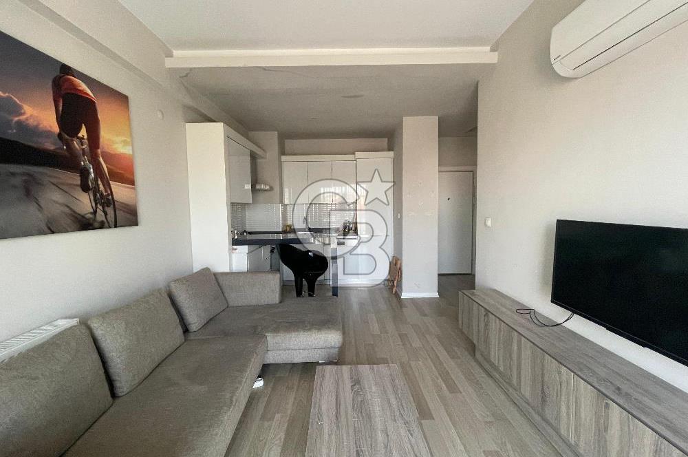 Ege Serbest Bölgesi Yakını, Havuzlu Sitede 1+1 Kiralık Daire