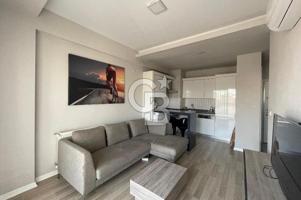 Ege Serbest Bölgesi Yakını, Havuzlu Sitede 1+1 Kiralık Daire