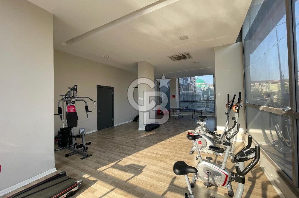 Ege Serbest Bölgesi Yakını, Havuzlu Sitede 1+1 Kiralık Daire
