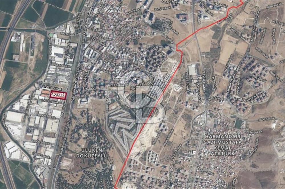 MENEMEN ULUKENT SANAYİ SİTESİNDE CB İYA'DAN SATILIK İŞ YERİ