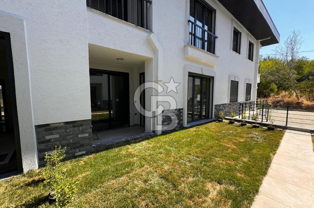 GÜRE ÇAMLIBELDE BAHÇE KULLANIMLI HAVUZLU SATILIK 1+1 DAİRE