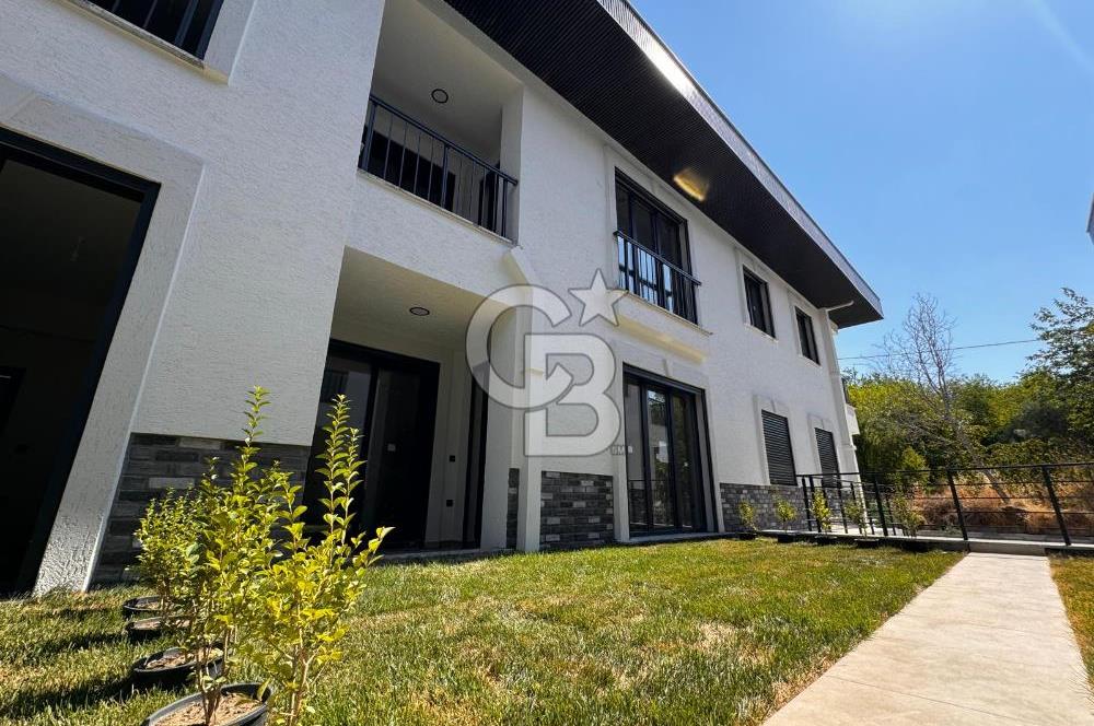 GÜRE ÇAMLIBELDE BAHÇE KULLANIMLI HAVUZLU SATILIK 1+1 DAİRE