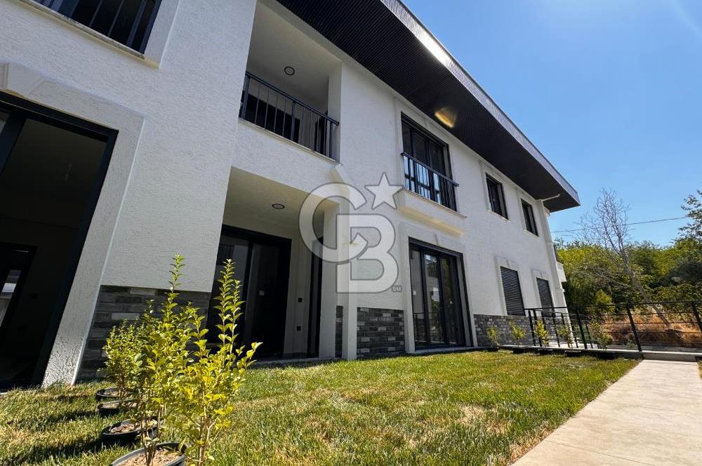 GÜRE ÇAMLIBELDE BAHÇE KULLANIMLI HAVUZLU SATILIK 1+1 DAİRE