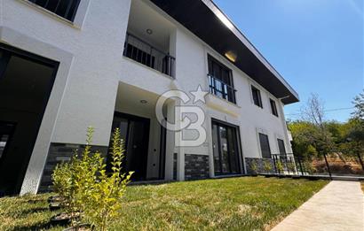 GÜRE ÇAMLIBELDE BAHÇE KULLANIMLI HAVUZLU SATILIK 1+1 DAİRE