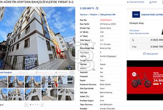 CB PARK HÜSEYİN ATAY'DAN BAHÇELİEVLER'DE FIRSAT 3+1