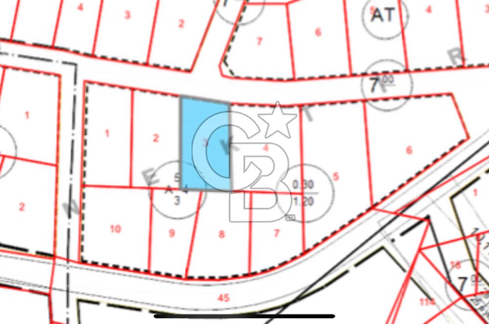 CB'DEN BARBAROS MH.DE (360m2) SATILIK 4 KAT KONUT İMARLI ARSA