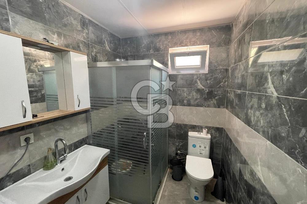 Menderes Çamönünde Havuzlu,Full Eşyalı 2+1 Prefabrik Ev ve Arsa