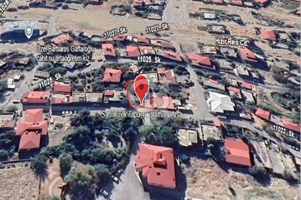 CB'DEN BARBAROS MH.DE (360m2) SATILIK 4 KAT KONUT İMARLI ARSA
