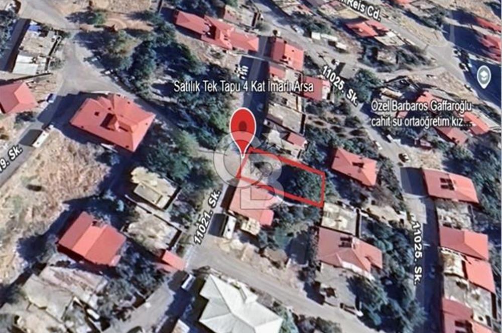 CB'DEN BARBAROS MH.DE (360m2) SATILIK 4 KAT KONUT İMARLI ARSA