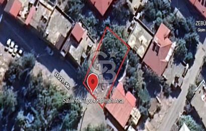 CB'DEN BARBAROS MH.DE (360m2) SATILIK 4 KAT KONUT İMARLI ARSA