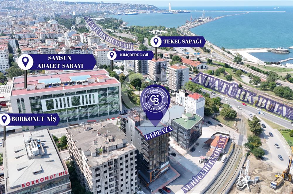 CB PARK/SEFA KIZILDAĞ'DAN ADLİYE KARŞISI FT PLAZA'DA OFİS