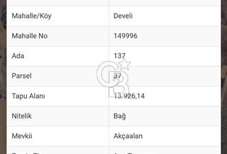 İZMİR MENDERES'TE SATILIK TARLA