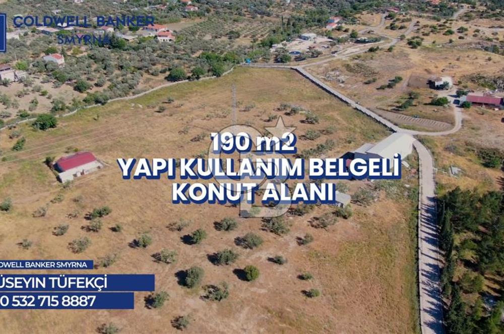 İZMİR FOÇA YENİKÖY' DE   ETRAFI TAŞ DUVAR ÖRÜLÜ SATILIK 39.000m2 TARLA
