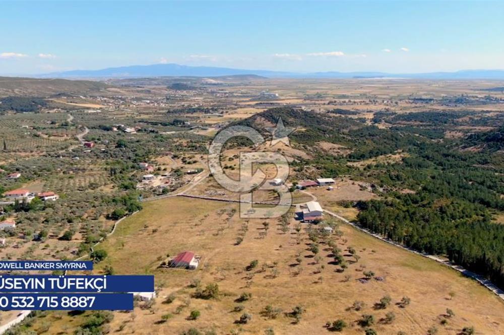 İZMİR FOÇA YENİKÖY' DE   ETRAFI TAŞ DUVAR ÖRÜLÜ SATILIK 39.000m2 TARLA