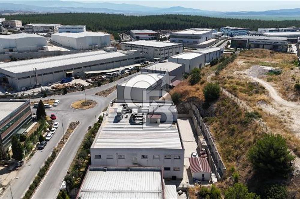 İzmir İTOP OSB'de Satılık Köşe Parsel Fabrika