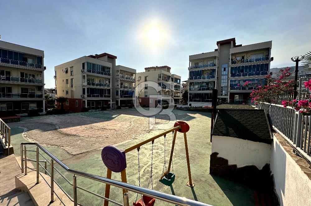 İZMİR, BAYRAKLI OSMANGAZİ HAVUZLU SİTEDE EŞYALI KİRALIK 2+1 DAİRE