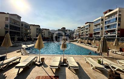 İZMİR, BAYRAKLI OSMANGAZİ HAVUZLU SİTEDE EŞYALI KİRALIK 2+1 DAİRE