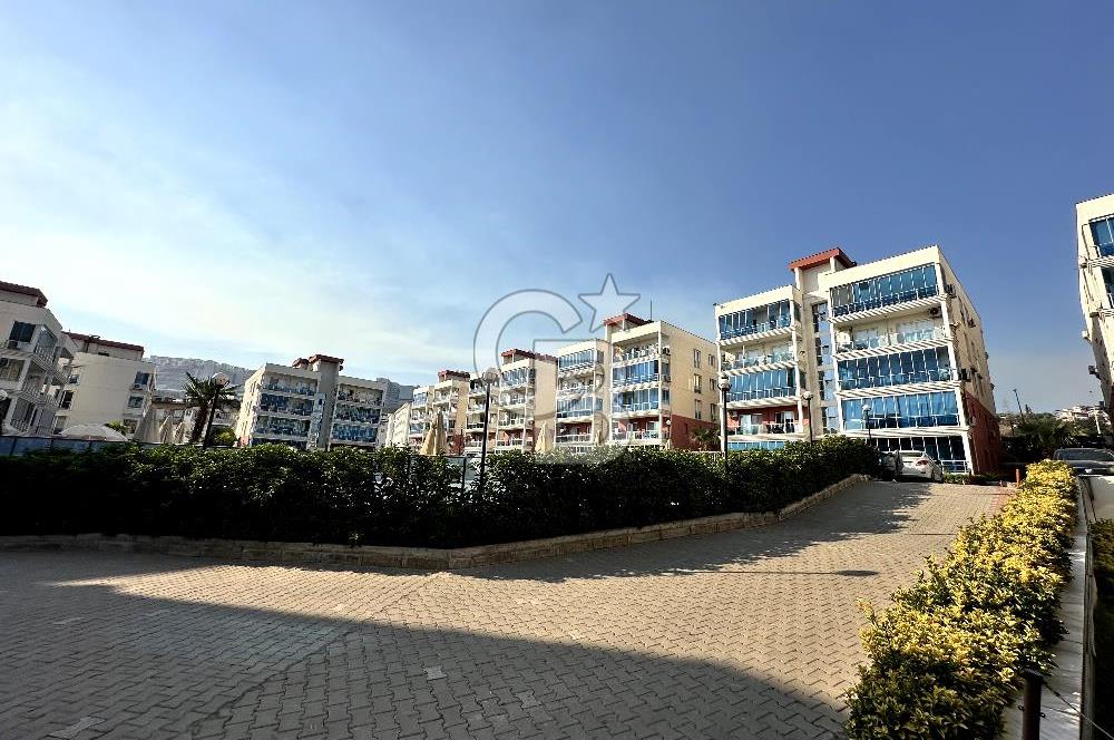 İZMİR, BAYRAKLI OSMANGAZİ HAVUZLU SİTEDE EŞYALI KİRALIK 2+1 DAİRE