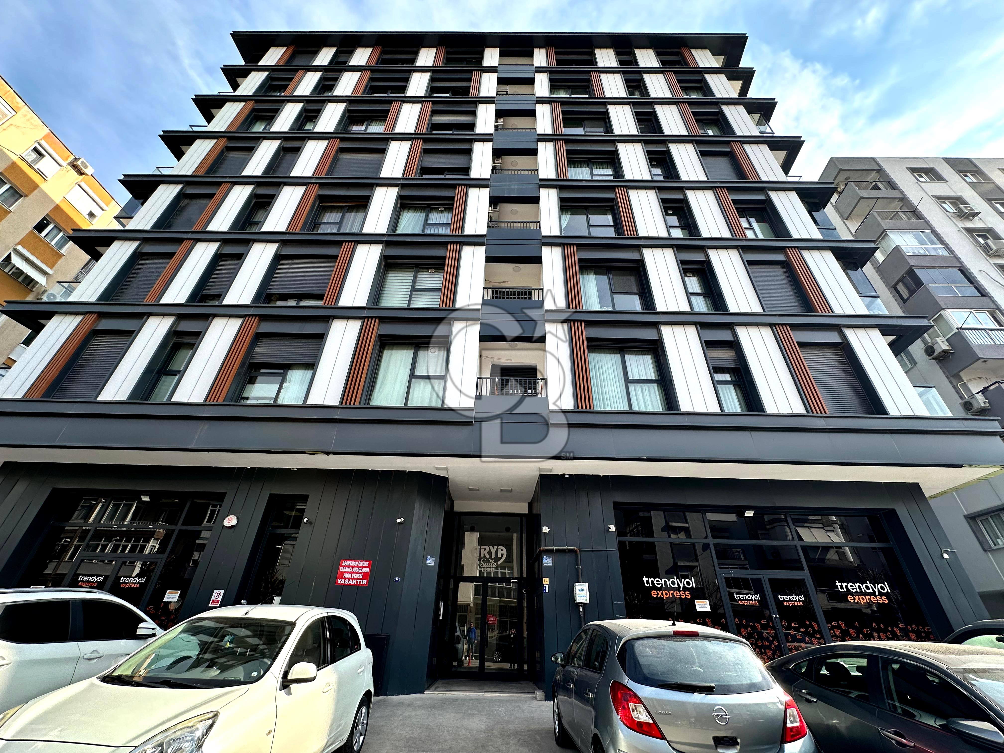  Arya Suite'de Balkonlu Kiralık 1+1 Daire