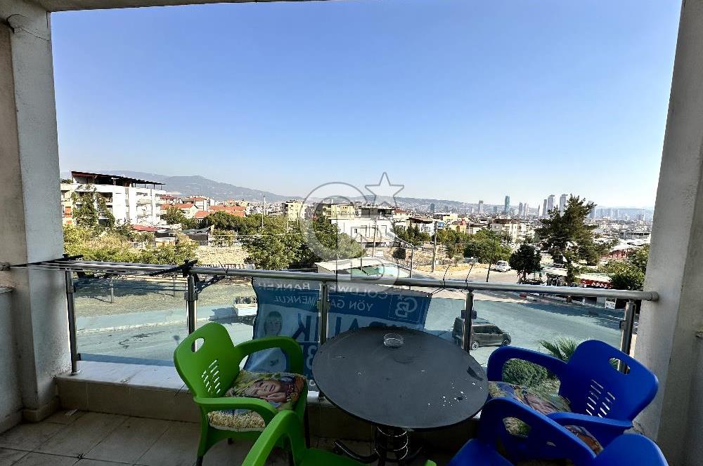 İZMİR, BAYRAKLI OSMANGAZİ HAVUZLU SİTEDE EŞYALI KİRALIK 2+1 DAİRE