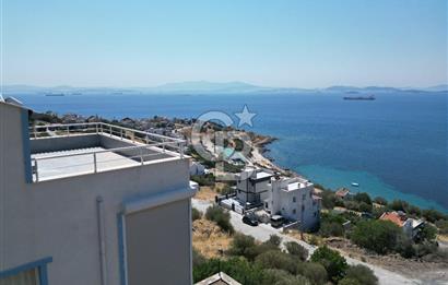 Egenin İncisi Çandarlı da Panoramik Deniz Manzaralı 4+1 Villa
