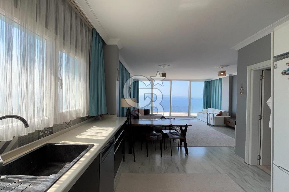 Egenin İncisi Çandarlı da Panoramik Deniz Manzaralı 4+1 Villa