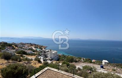 Egenin İncisi Çandarlı da Panoramik Deniz Manzaralı 4+1 Villa