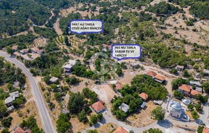 ANTALYA KAŞ GÖMÜCE SATILIK MÜSTAKİL EV VE TARLA