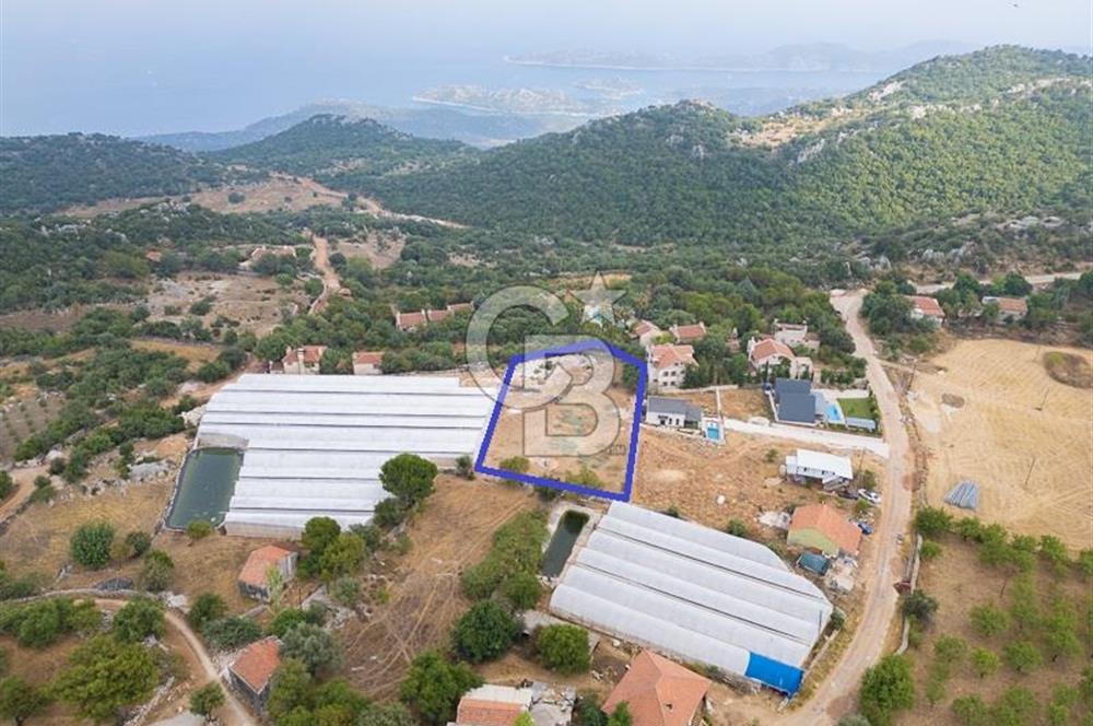 ANTALYA DEMRE KAPAKLI - HOYRAN SATILIK DENİZ MANZARALI 2 TAPU