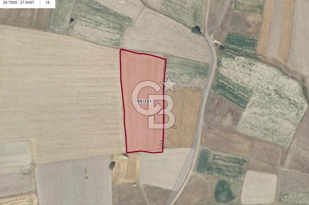 BALIKESİR BALYA HACIHÜSEYİN'DE SATILIK TARLA YATIRIM FIRSATI