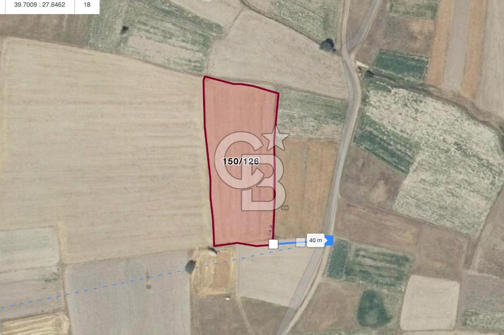 BALIKESİR BALYA HACIHÜSEYİN'DE SATILIK TARLA YATIRIM FIRSATI