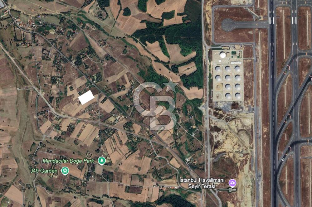 ARNAVUTKÖY TAYAKADIN 187-95 PARSEL 9500 m2 TEK TAPU SATILIK