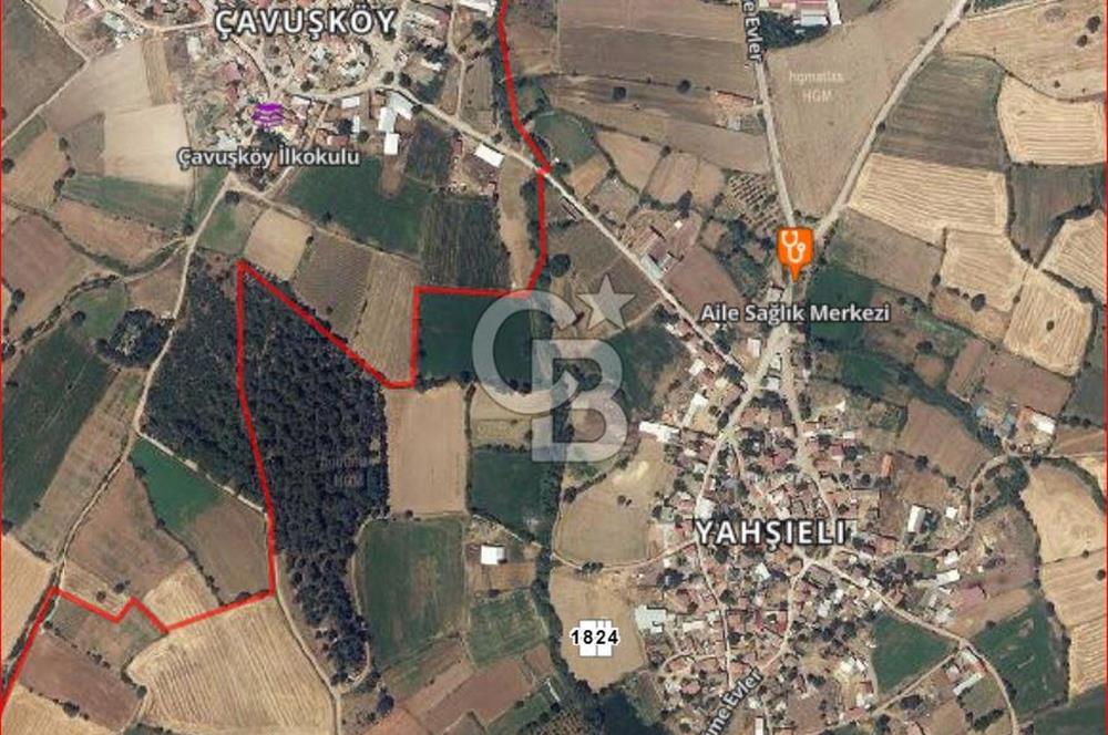 ÇANAKKALE,BAYRAMİÇ,YAHŞİELİ KÖYÜNDE SATILIK ARSA
