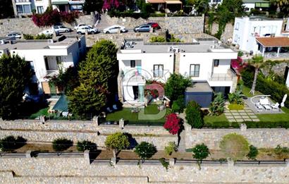 Gümüşlük Koyunbaba’da Deniz Manzaralı Bahçe Katı; Satılık Daire