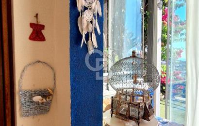 Gümüşlük Koyunbaba’da Deniz Manzaralı Bahçe Katı; Satılık Daire
