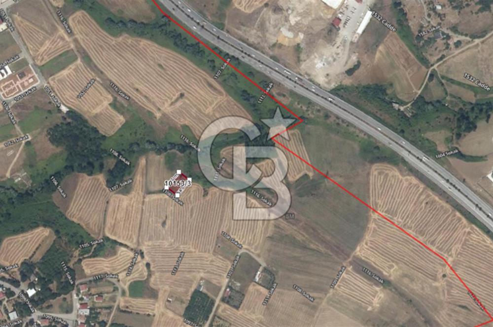İLKADIM BADIRLI YOLA CEPHE KAT KARŞILIĞI  850m² ARSA 
