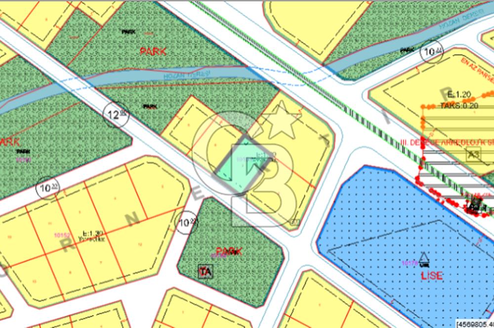 İLKADIM BADIRLI YOLA CEPHE KAT KARŞILIĞI  850m² ARSA 