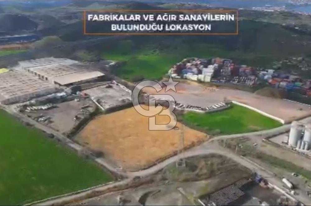 HOROZGEDİĞİNDE AĞIR SANAYİ AĞIR DEPOLAMAYA UYGUN SATILIK ARAZİ