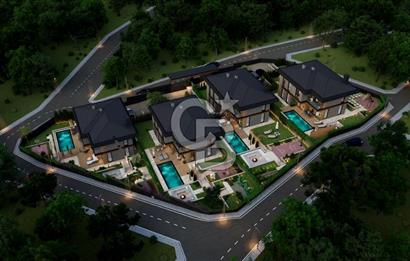 Beykoz Çavuşbaşı'nda Havuzlu, Şömineli, 8+1 Ultra Lüks Villalar