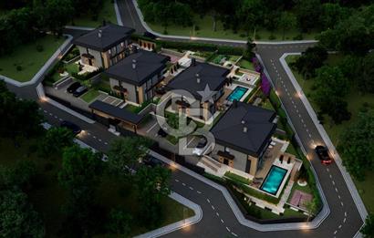 Beykoz Çavuşbaşı'nda Havuzlu, Şömineli, 8+1 Ultra Lüks Villalar