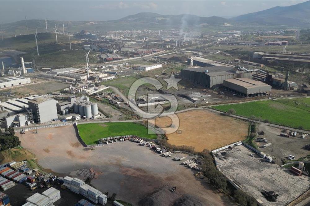 HOROZGEDİĞİNDE AĞIR SANAYİ AĞIR DEPOLAMAYA UYGUN SATILIK ARAZİ