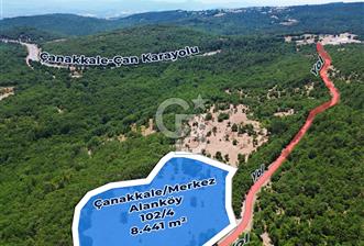 Çanakkale Merkez Alanköy’de Yatırımlık 8.441 m² Tarla!